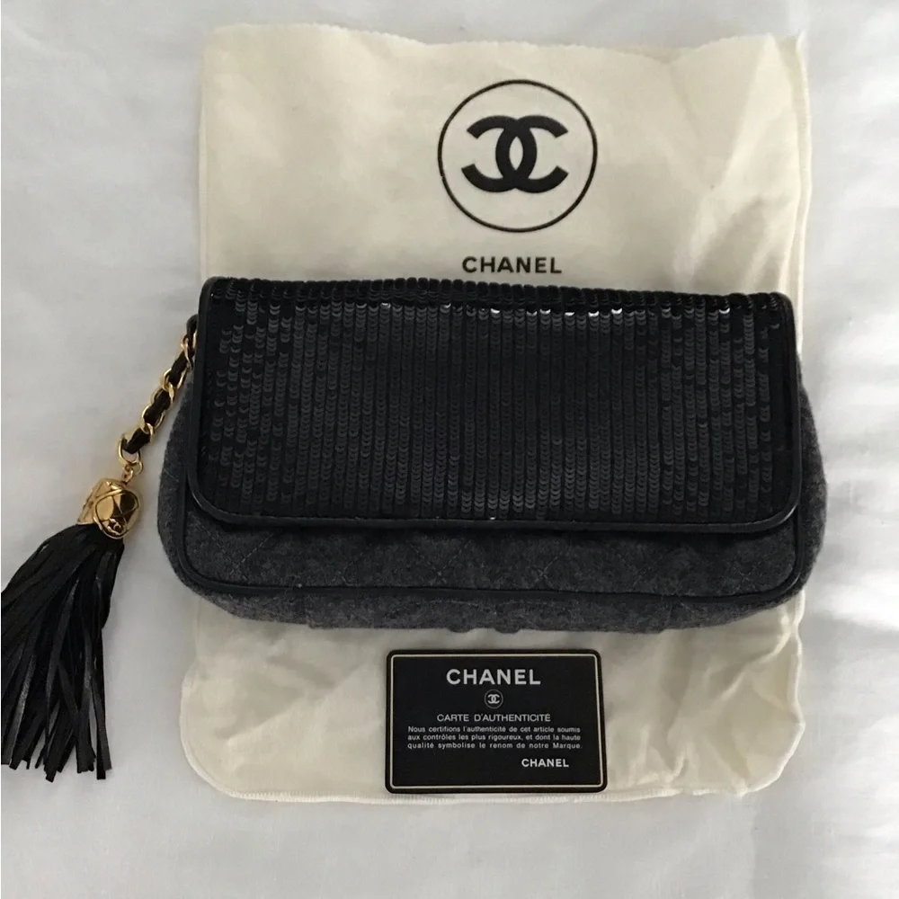 Vintage! CHANEL evening bag - Picture 7 of 8